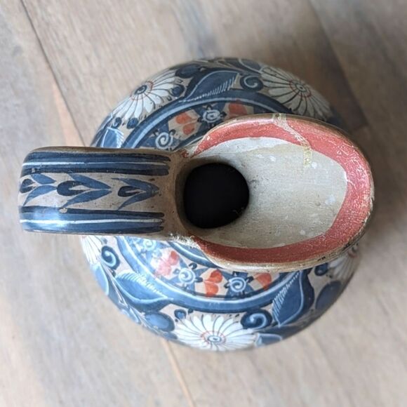 Vintage Tonala Folk Art Vessel - Picture 4 of 4